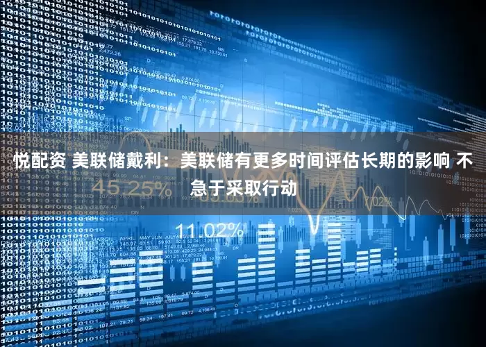 悦配资 美联储戴利：美联储有更多时间评估长期的影响 不急于采取行动