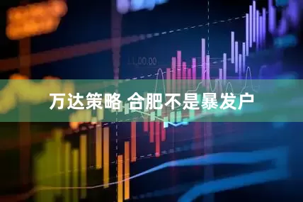 万达策略 合肥不是暴发户